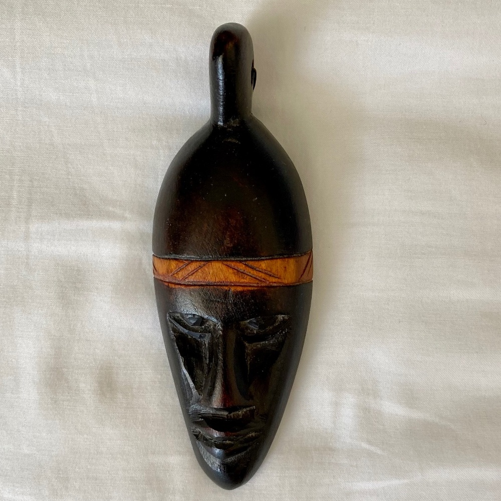 Kenya Wood Carved Key Chain or Home Decoration